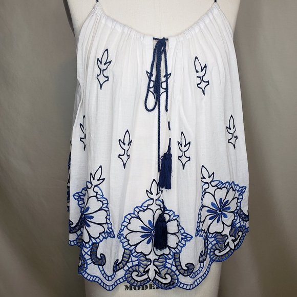 💋HOST PICK💋Anthropologie Farren Embroidered Swing Tank - Picture 7 of 12